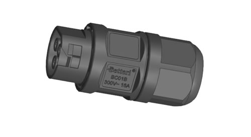 BC01B Three-pin Solar Connector