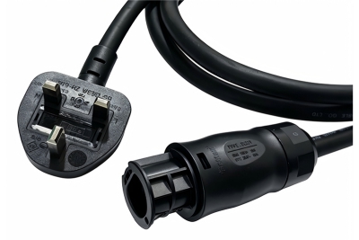 Type G Plug to AC Solar Connector Cable Assembly